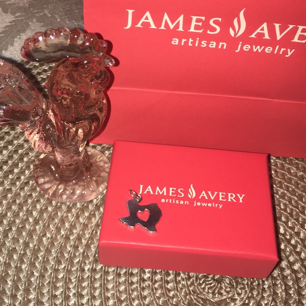 James Avery Deep In The Heart Of Texas Charm